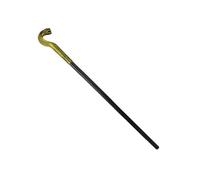 Serpent Cobras Canne Pharaon Sceptre Griffe Boule Et Tête Ronde Roi Sorcier Bâton Halloween Cosplay Costume Accessoires de Scène pour Déguisement De Magicien d'halloween(Blue)