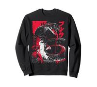 Serpent Cyberpunk Techwear Japonais Harajuku Horreur Gothic Sweatshirt
