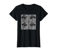 Serpent dans Un Chapeau de Cowboy, Selfie Serpent Photo | Propriétaire de Serpent T-Shirt Graphique avec Valeur, Femme, Noir, XL