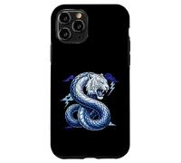 Serpent de Domination Tigre Blanc Hybride Coque pour iPhone 11 Pro