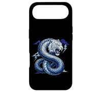 Serpent de Domination Tigre Blanc Hybride Coque pour iPhone Air
