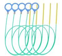 Serpent de vidange 5 pièces, outil de débouchage canalisation d'évier flexible et pliable 51 pouces, serpent toilette efficace pour évier cuisine, salle bain, douche, dissolvant bou