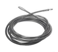 Serpent de vidange de 5 mètres pour perceuse électrique, tarière à ressort en acier au manganèse pour baignoire, douche, sol, égout, évier, débouchage des tuyaux (5 mètres)