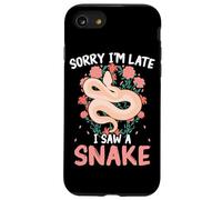 Serpent Désolé, Je suis en Retard, J'Ai vu Un Serpent Reptile Serpents Coque pour iPhone SE (2020) / 7/8