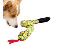 Serpent Doudou Pour Chien | À Mâcher Interactive Et Mignonne | Jouet Pour Chiens Mâchouilleurs Intensifs Taille Moyenne Et Grande,Pour Chiots Et Chiens De Taille Moyenne À Grande, Jeu Interactif, Dres