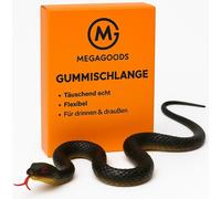 Serpent en caoutchouc 45cm réaliste plaisanterie oiseau fun FR.