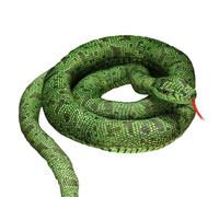 Serpent en cuir - Serpent géant en peluche 110 cm, looker boa constricteur réaliste | Poulet, cadeaux d'Halloween pour , serpent luxuriant unique pour la décoration de fête