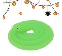 Serpent en jouet | Serpent réaliste de 31,5 pouces, accessoires de jardin effrayants, jouets de modèle animal, accessoires de blague pour fête du jour des innocents d'Halloween
