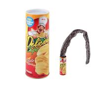 Serpent en une seule farce pour , farce de serpent - Encas surprise réaliste de chips de pommes de terre - Jouet à ressort effrayé, Gag Can farces