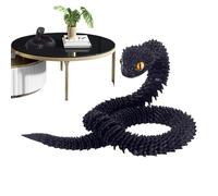 serpent imprimé 3D, imprimé 3D, jouets articulés agités | Ornement de serpent réaliste imprimé en 7,5 m 3D pour anniversaire, Pâques, bureau, décorations
