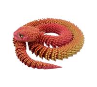 serpent imprimé 3D, imprimé 3D, jouets articulés agités | Ornement de serpent réaliste imprimé en 7,5 m 3D pour anniversaire, Pâques, bureau, décorations