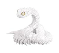 serpent imprimé 3D, imprimé 3D, jouets articulés agités | Ornement de serpent réaliste imprimé en 7,5 m 3D pour anniversaire, Pâques, bureau, décorations