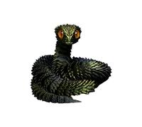 Serpent Imprimé en 3D - Modèle De Serpent Flexible De 12 Pouces | Dragon De À Collectionner pour La Décoration De La Maison Et du Bureau - Serpents Articulés Réalistes, Jouet À Collectionner P