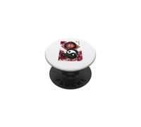 Serpent Japon Art Japonais Esthétique PopSockets PopGrip Adhésif