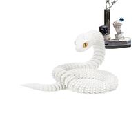 Serpent, Jouet modèle Serpent avec articulations Flexibles | Décoration de Bureau Qui Brille dans Le Noir, modèle de Jouets d'animaux Amusants et faciles à Nettoyer pour Les