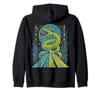 Serpent Mexique Aztèque Ancien Sweat à Capuche
