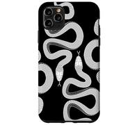 Serpent Noir et Blanc Gothique académie Noir et Blanc Coque pour iPhone 11 Pro Max