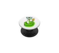Serpent Plage Boisson Été PopSockets PopGrip Adhésif