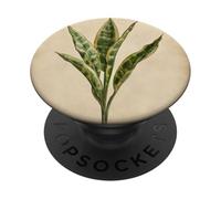 Serpent Plante Vintage Illustration Scientifique Plante PopSockets PopGrip Adhésif