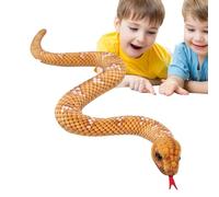 Serpent Plush, Animal en Peluche Serpent | Part Cobra Prank Props,39 Pouces en Peluche Serpent Farce Grand Jouet Cobra pour pour Les blagues de fête d'halloween