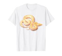 Serpent Python Birman Albinos T-Shirt Graphique avec Valeur, Homme, Blanc, XL