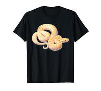 Serpent Python Birman Albinos T-Shirt Graphique avec Valeur, Homme, Noir, XL