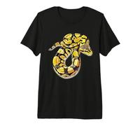 Serpent Python Boule Orange rêve Jaune Ventre Serpent T-Shirt Haut de Gamme