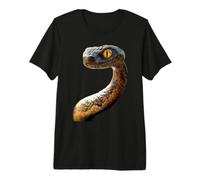 Serpent Python Cobra Mamba Serpent à Sonnette Doux Serpents T-Shirt Haut de Gamme