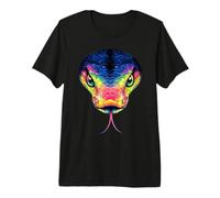 Serpent Python Cobra Mamba Serpent à Sonnette Doux Serpents T-Shirt Haut de Gamme
