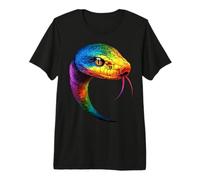Serpent Python Cobra Mamba Serpent à Sonnette Doux Serpents T-Shirt Haut de Gamme