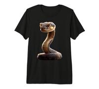Serpent Python Cobra Mamba Serpent à Sonnette Doux Serpents T-Shirt Haut de Gamme