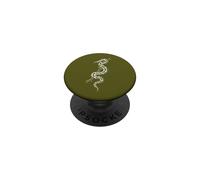 Serpent Python Mignon Balle pour Mamans Reptiles Vert PopSockets PopGrip Adhésif