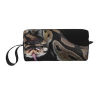 Serpent Python, Trousse de Maquillage Trousse à cosmétiques Trousse de Toilette de Voyage Portable Pochette de Maquillage