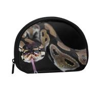 Serpent Python,Trousse de Rangement pour Femme, Trousse à Maquillage, Petit Porte-Monnaie, Pochette à Monnaie.