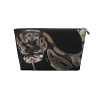 Serpent Python, Trousse de Toilette Trousse de Maquillage Sac à cosmétiques Trousse de Toilette de Voyage Portable