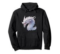 Serpent Rare à épine de Dragon Blanc Sweat à Capuche