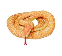 Serpent Rempli - Jouet Serpent | Jouet en Peluche Serpent de Dessin Animé Géant Jouet de Blague pour Fête, Animal Rempli, Décoration de la Maison, Faux Serpent Jouet