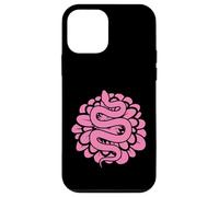 Serpent Rose Motif Terrarium Reptile Animal Coque pour iPhone 12 Mini