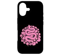 Serpent Rose Motif Terrarium Reptile Animal Coque pour iPhone 17