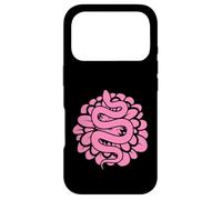 Serpent Rose Motif Terrarium Reptile Animal Coque pour iPhone 17 Pro