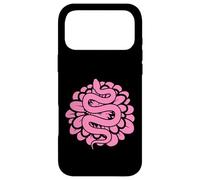 Serpent Rose Motif Terrarium Reptile Animal Coque pour iPhone 17 Pro Max