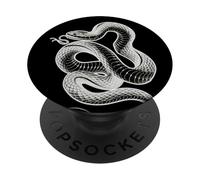 Serpent Serpent Cobra Coil Blackwork PopSockets PopGrip Interchangeable