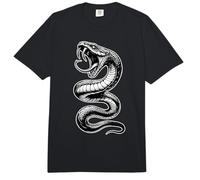 Serpent Serpent Coil Cobra Venom Blackwork Comfort Colors Adult Heavyweight T-Shirt