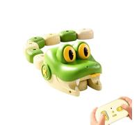 Serpent Télécommandé Radiocommandé Voiture Animal Électronique Interactive | Les Serpents Pour les Bataille en Intérieur Fête Familiale Anniversaire et Compétition Vert