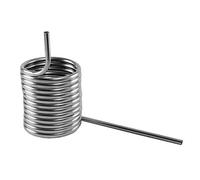 Serpentin de refroidissement et d'apaisement de la bière en inox, d14 cm, tourné Aile droite
