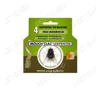 Serpentins englués anti-mouches (lot de 4)