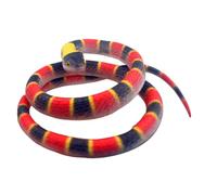 Serpents en caoutchouc réalistes pour éloigner les oiseaux,Jouet serpent en | Les serpents font une farce pour éloigner les oiseaux Serpent de mer à tête ronde