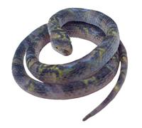 Serpents en caoutchouc réalistes pour éloigner les oiseaux,Jouet serpent en | Serpent réaliste Cadeaux de fête d'Halloween pour , Vipère tête ronde