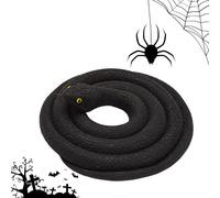 Serpents jouets qui ressemblent à de vrais | Serpent réaliste de 31,5 pouces - Accessoires de serpent de jardin pour éloigner les oiseaux, blagues du jour des innocents et décoration Ha