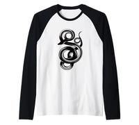 Serpents Noirs : Embrassez Les Cobras Pythons Manche Raglan